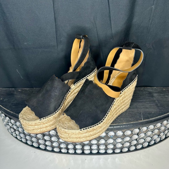 NIB CHLOE Platform Sandals,  size EU40/US9 - Picture 2 of 8